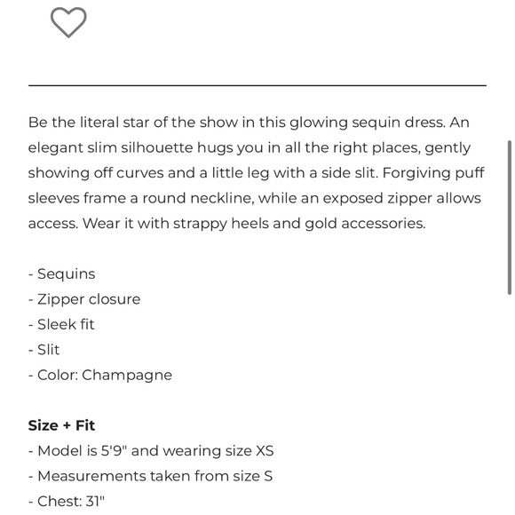 NWT SUGARLIPS All That Glitters Sequin Midi Dress in S - Picture 4 of 10